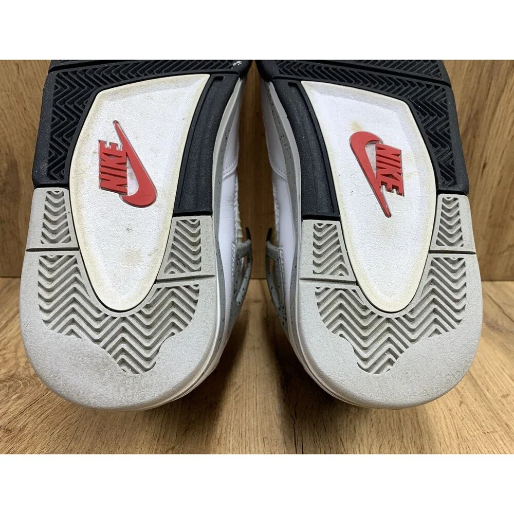 Nike Air Jordan 4 Retro White Cement 2016 (840606-192) Men’s Size 10 – Used